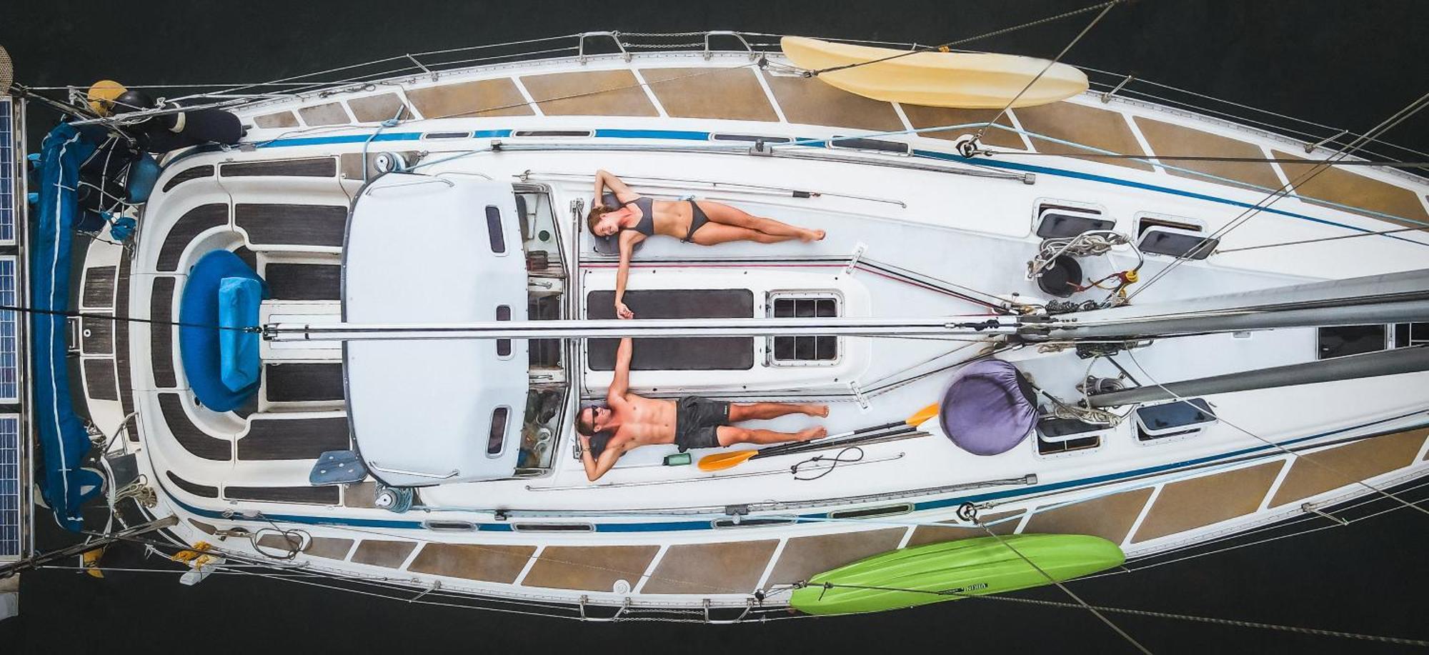 Séjour insolite voilier Mori Ora Moorea Exterior foto